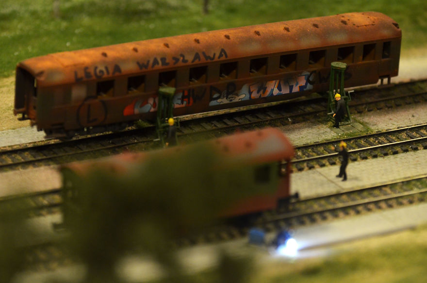 I Was Looking For Metaphors In Miniature Trains
