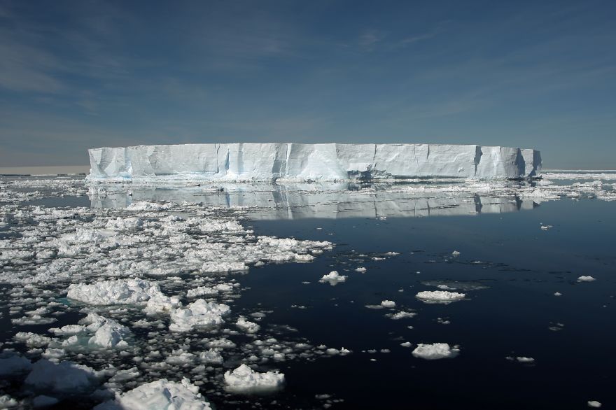 I Photograph Stunning Icebergs In Antarctica