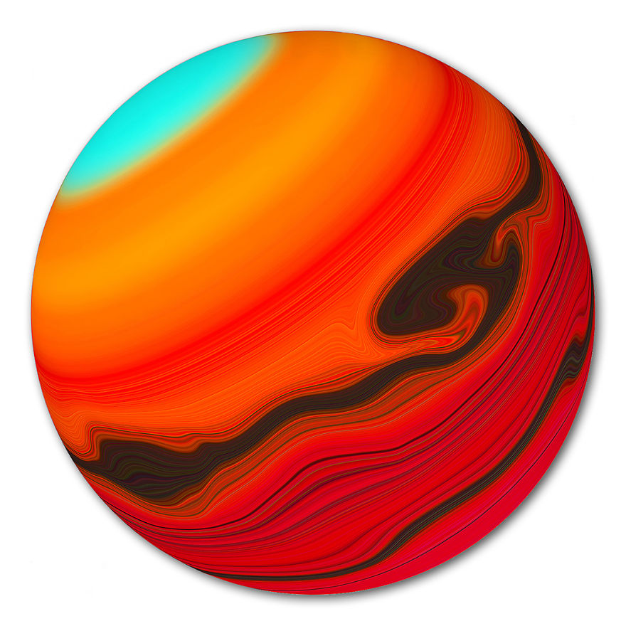 Like Newly Discovered Planets British Artist Steve Mcginns' New Work 'gobstoppers' Like Newly Discovered Planets British Artist Steve Mcginns' New Work 'gobstoppers'