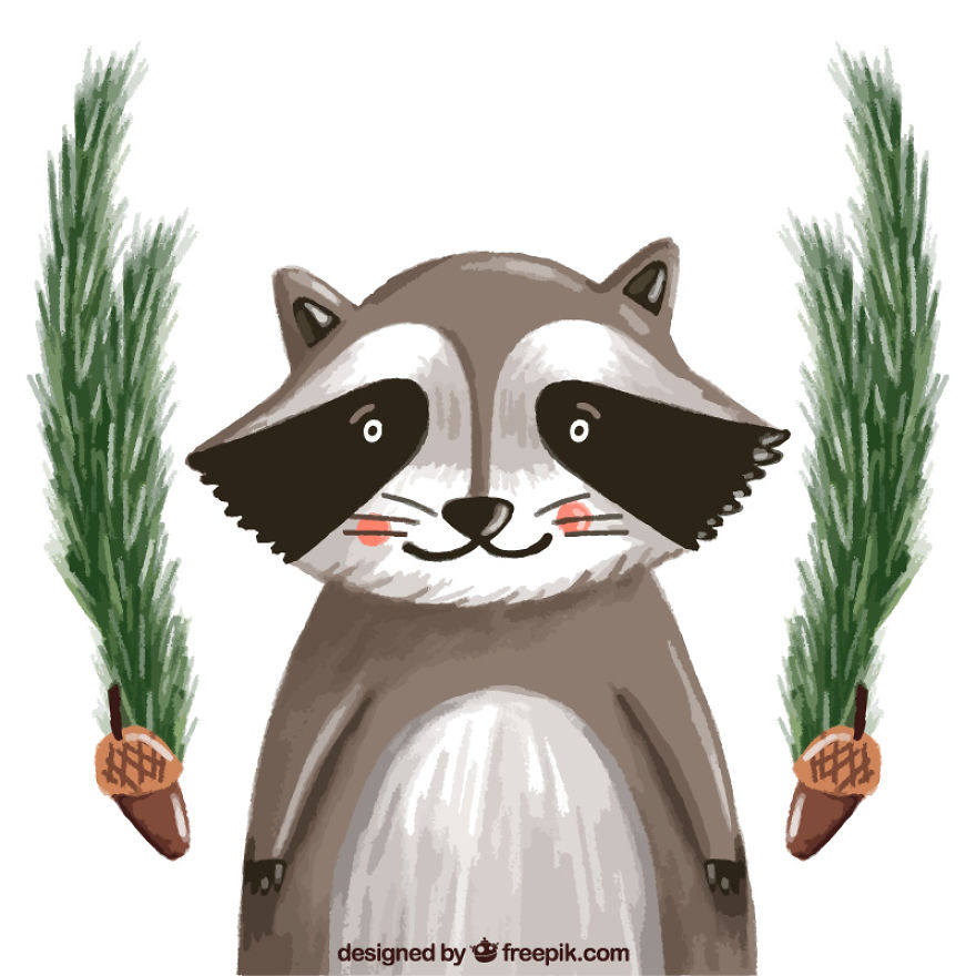 10 Hand Painted Cute Forest Animals To Download For Free 10 Hand Painted Cute Forest Animals To Download For Free