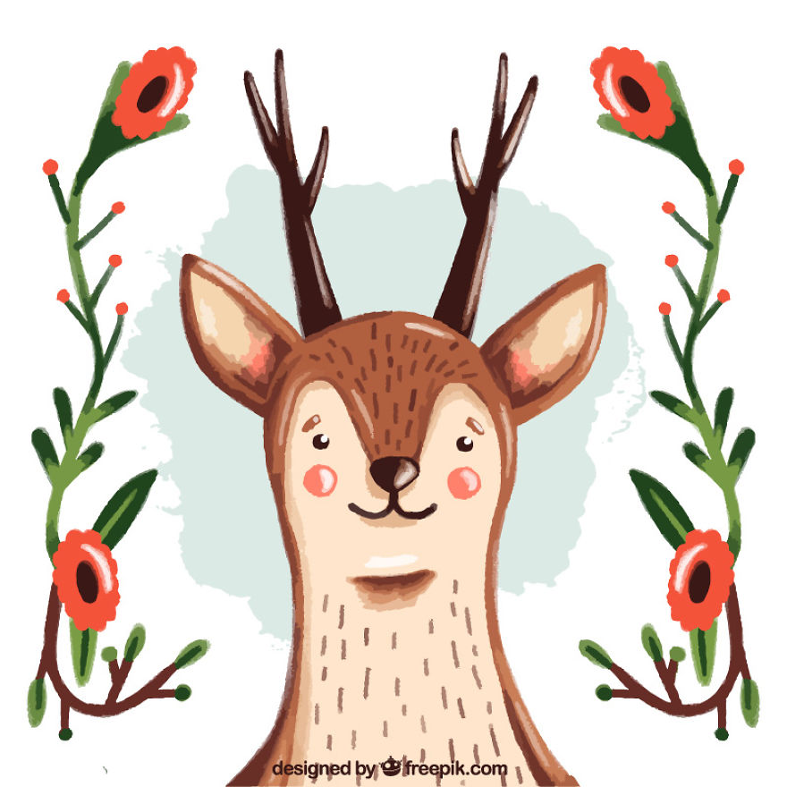 10 Hand Painted Cute Forest Animals To Download For Free 10 Hand Painted Cute Forest Animals To Download For Free