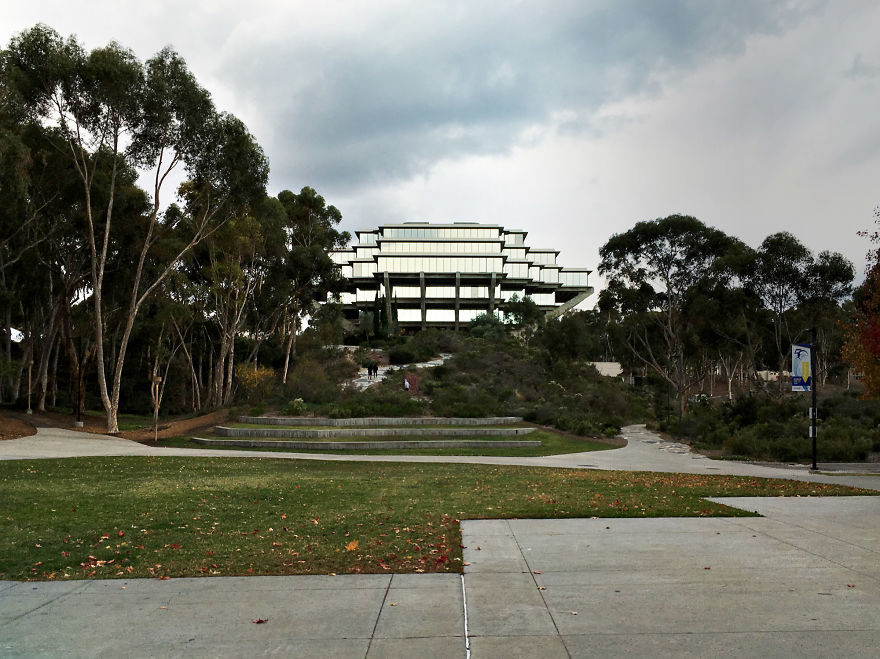 An Example Of Brutalist Architecture - Geisel Library