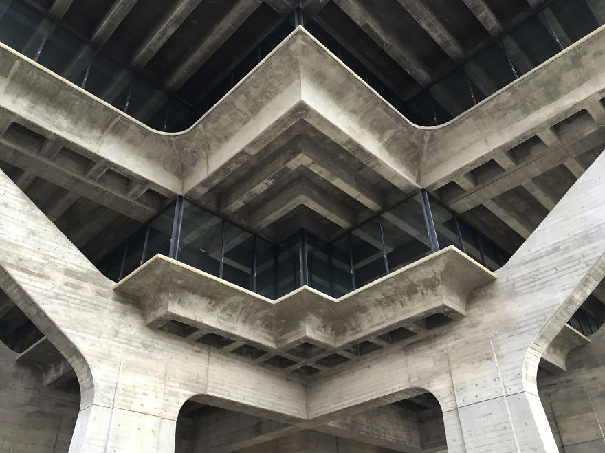 An Example Of Brutalist Architecture - Geisel Library