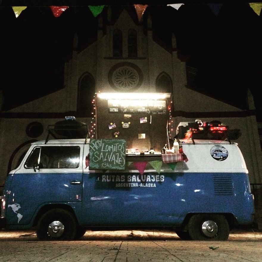 I Turned My Van Into A Food Truck To Travel Around The World