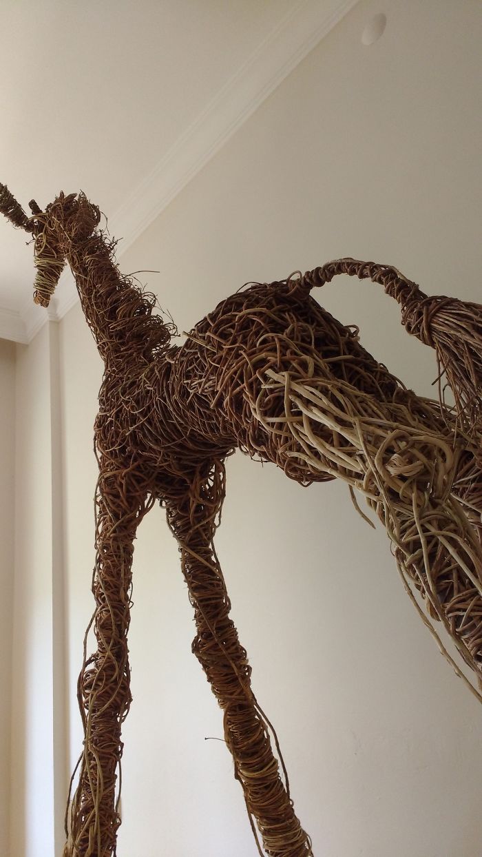My Last Project "İvy Baby Giraffe " It Took 5 Years To Finish. Sculpture Is 2,5 Metre Long.