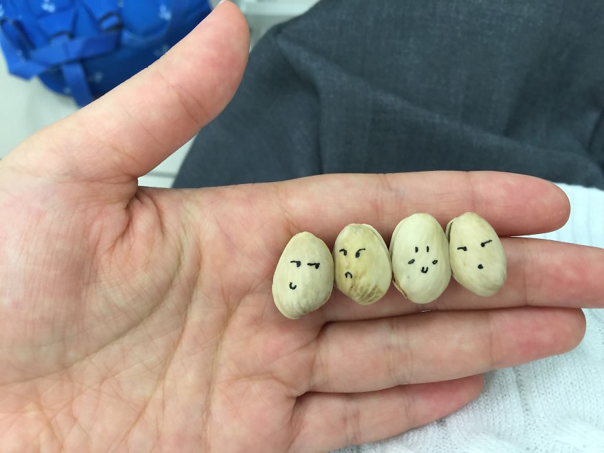 I Drew Faces On Pistachios And The Results Were Fabulous!