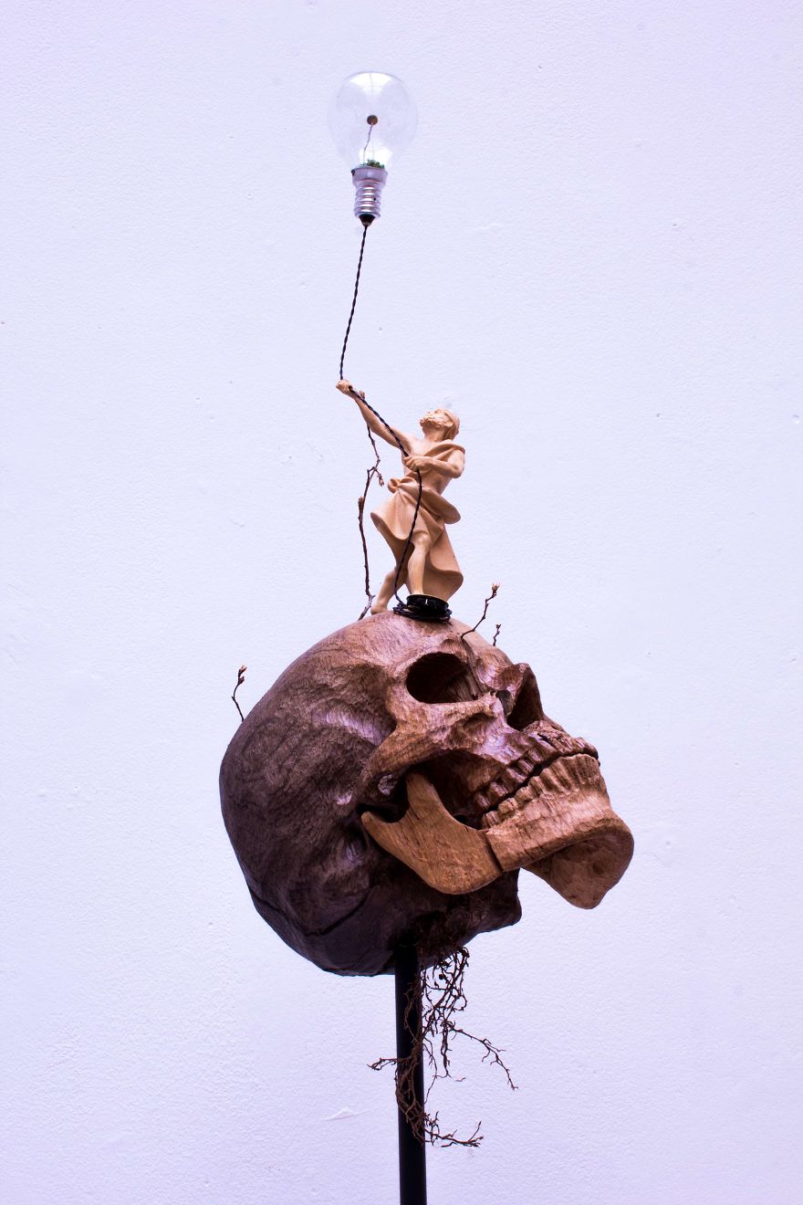 I Create Surreal Sculptures Carved In Wood
