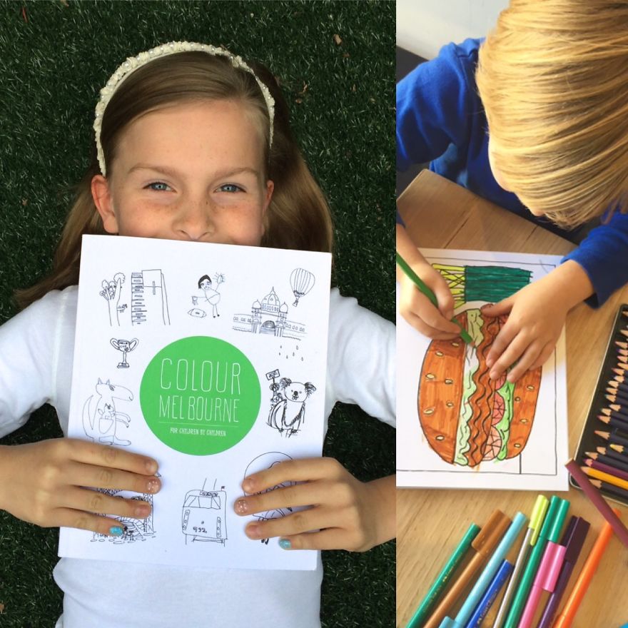 52 Child Artists Illustrate Their Own Colouring Book. Help Them Get It Published.