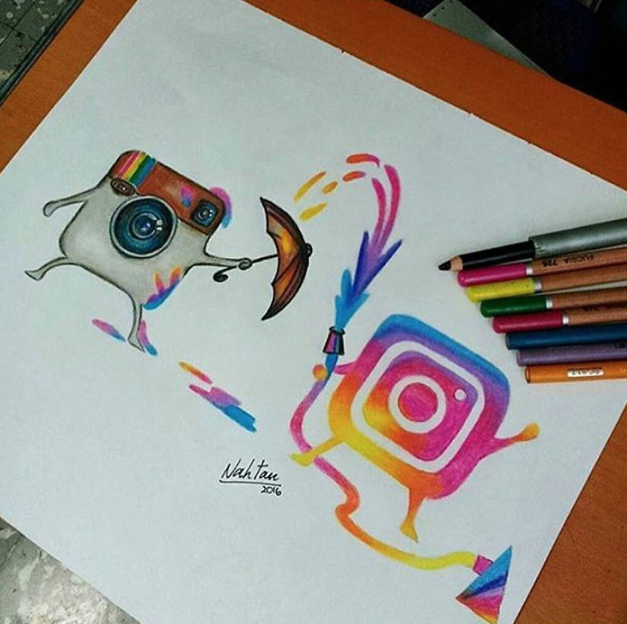 Artists' Interpretations On The Instagram's New Look