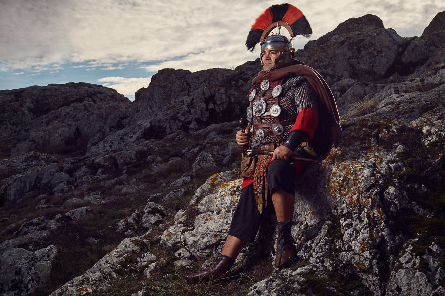 I Combined My Passion For Warriors And Photography In One Photoshoot