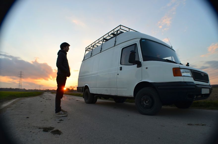 The Recipe For A Perfect Life? 1. Quit Your Job 2. Buy A Van 3. Travel!