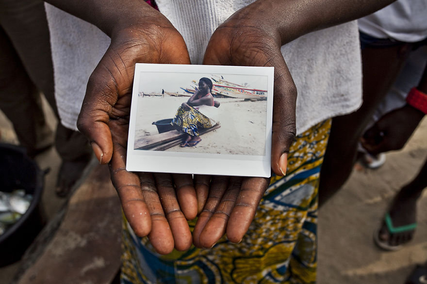 On My Trip To Gambia I Photographed Locals And Gave The Pictures As A Gift