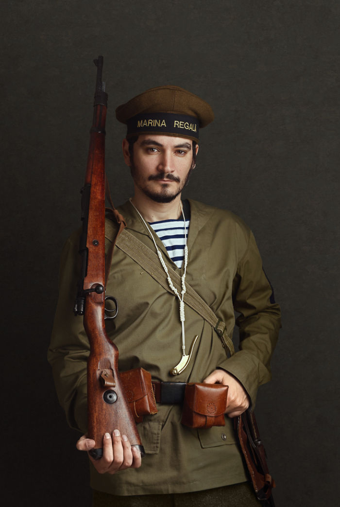 My Portraits Of Romanian Military Reenactment Group Members In Military Uniforms