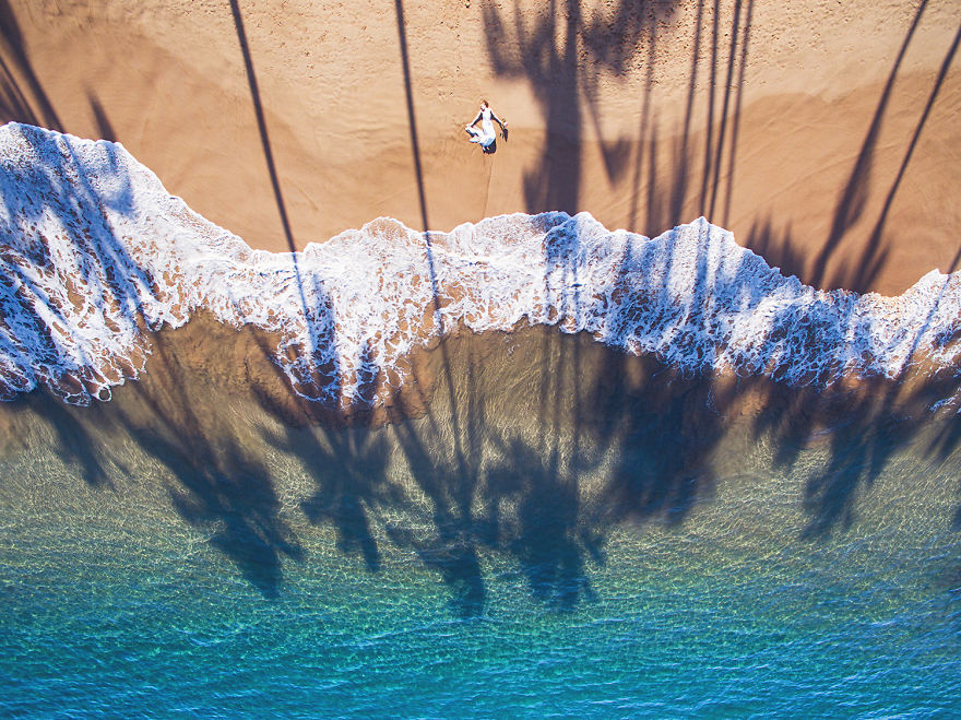 We Photograph Couples In Love From The Air