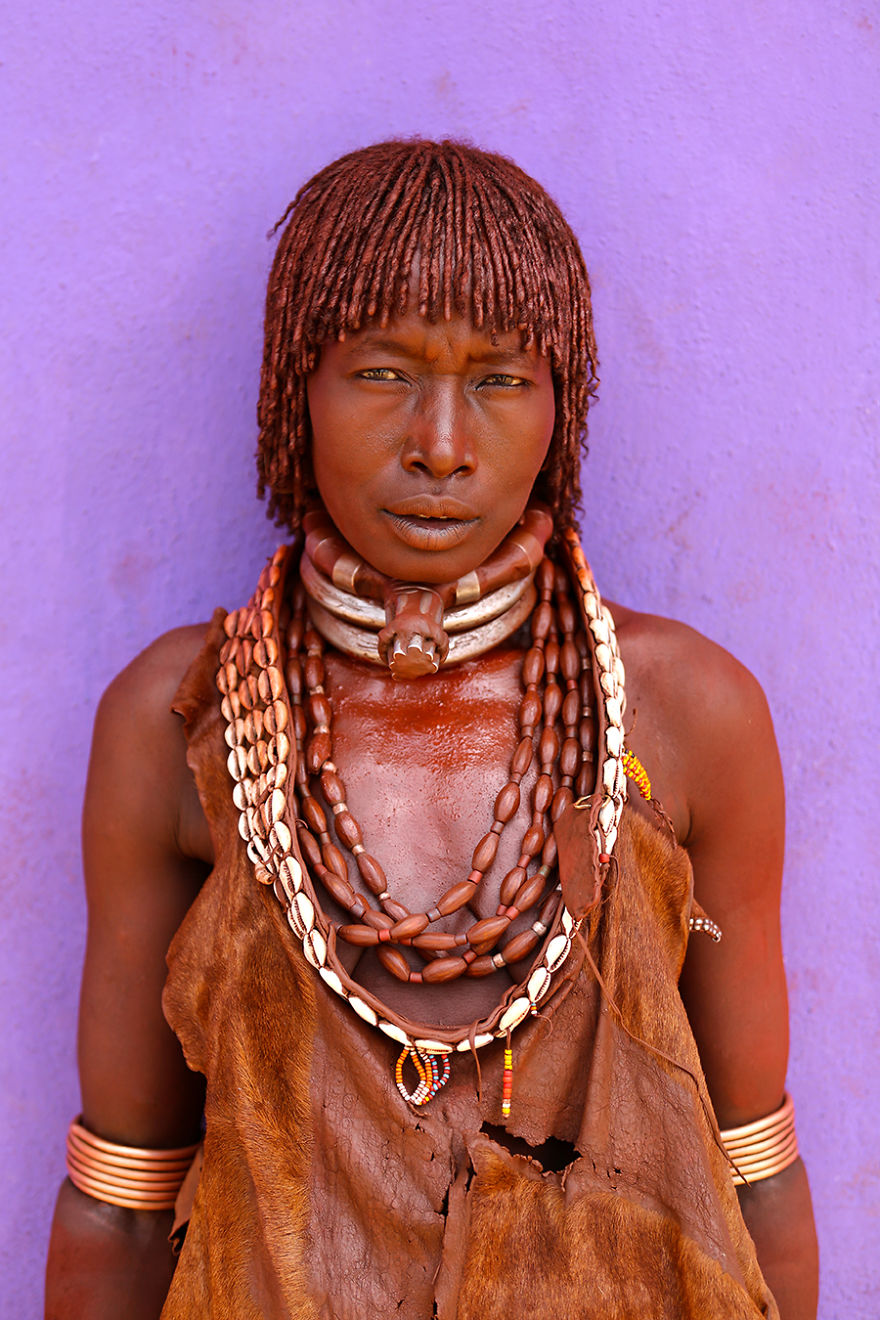 Hamar Tribe Woman