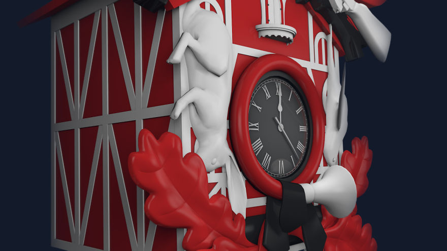 This 3D Animation Video Takes You Inside A Cuckoo Clock