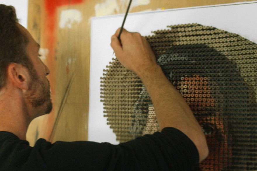 We Made A 3D Screw Portrait That A Blind Artist Could 'See' With His Hands