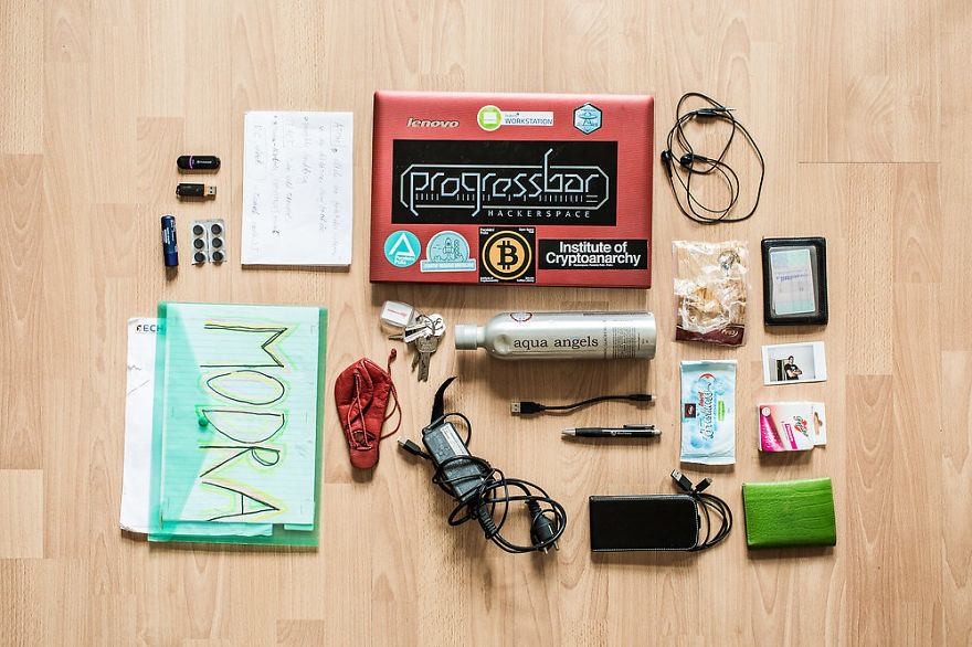 What's In A Hacker's Backpack