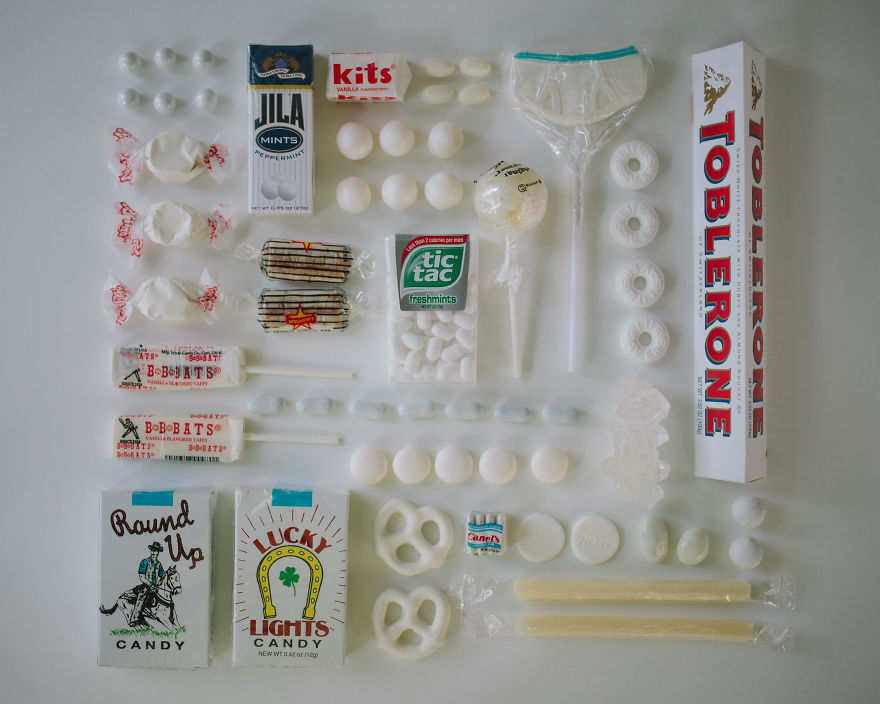 An Architecture Student Photographing Candies In A Bold, Colorful Way
