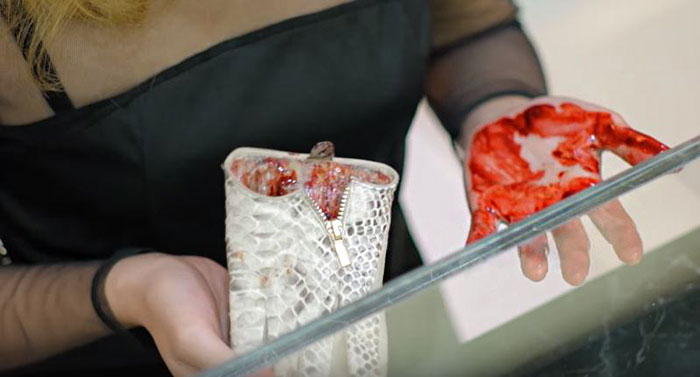 Behind The Leather: PETA Surprises Shoppers With Fake Leather Accessories