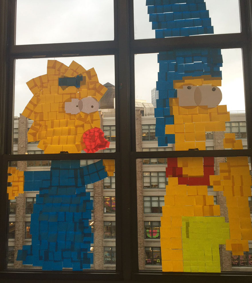 Post-It War Between Two Office Buildings Ends With Epic Finale