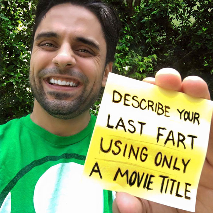 Challenge: Describe Your Last Fart Using Only A Movie Title