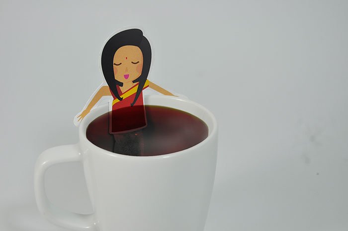 Illustration Character Tea