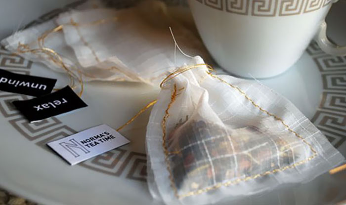 Handsewn Fabric Tea Bags For Lose Tea Favors