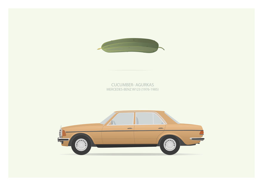 I Illustrated Humorous Lithuanian Slang Nicknames Of Old Cars