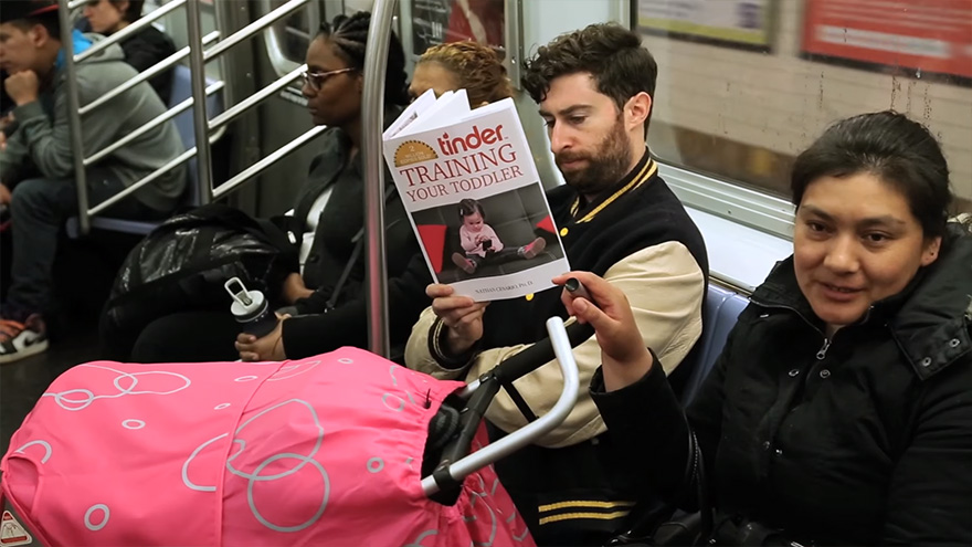 Guy Takes More Fake Book Covers Onto Subway To See How People React