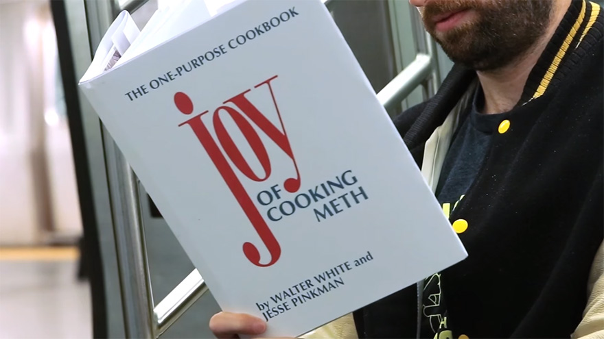Guy Takes More Fake Book Covers Onto Subway To See How People React