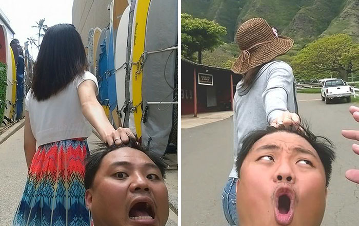 Taiwanese Couple Hilariously Parodies #FollowMeTo Couple