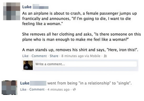 Luke And His Relationship Status