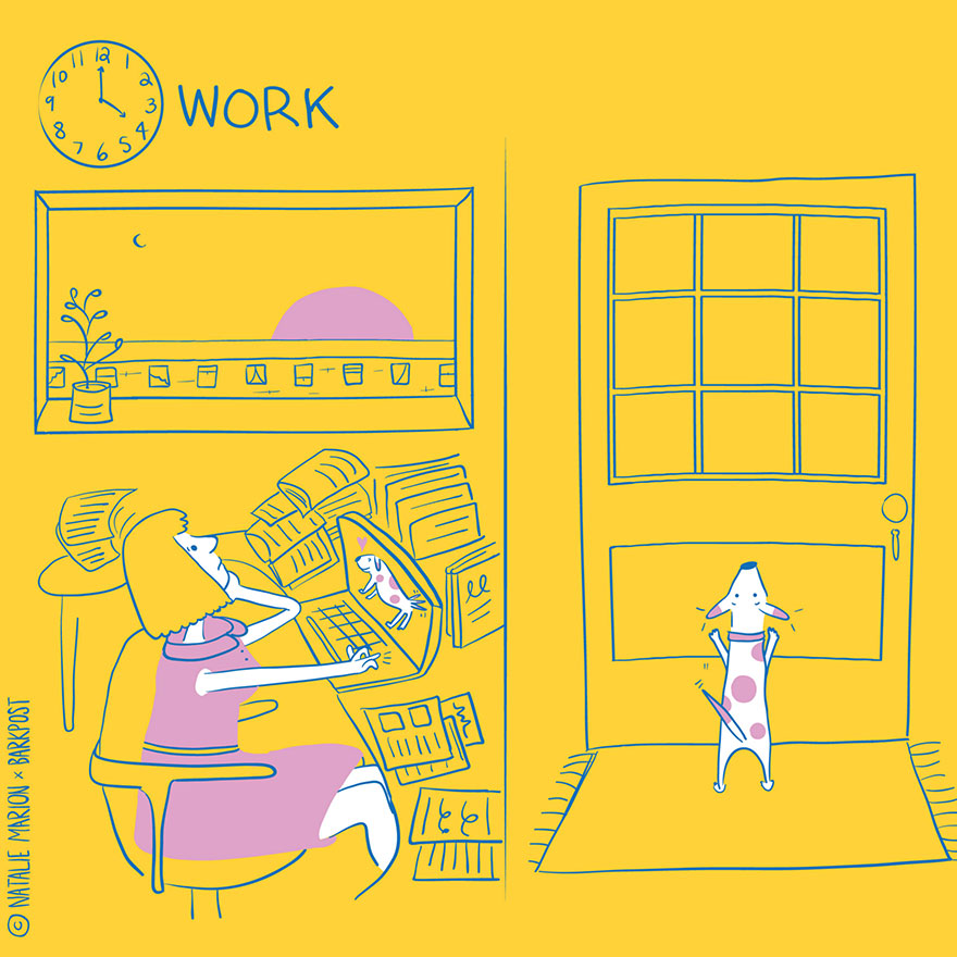 funny-illustrations-dog-mom-daily-life-natalie-marion-2