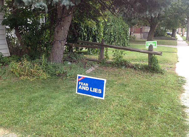 My Election Lawn Sign