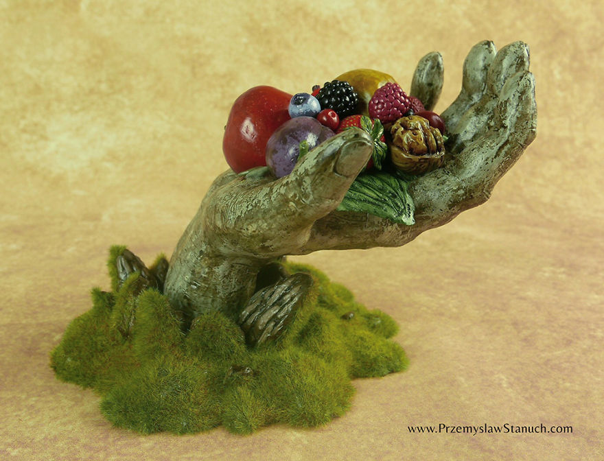 I Create Nature And Magical World Inspired Fantasy Sculptures