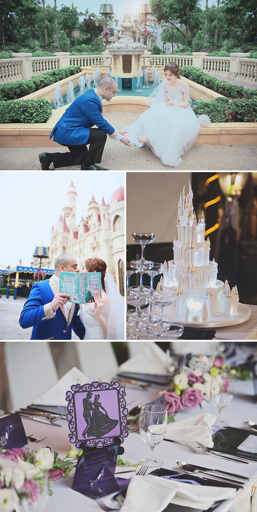 Cinderella Themed Wedding