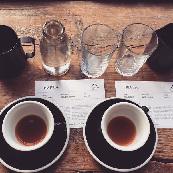 Perfect Baristas And Perfect Place! Share Coffee Inn Roasters Coffee And Enjoy @thebarnberlin
