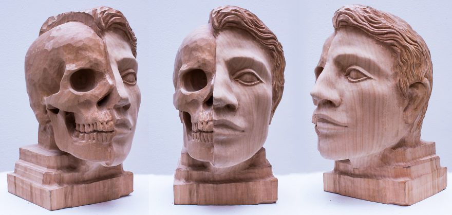 I Create Surreal Sculptures Carved In Wood