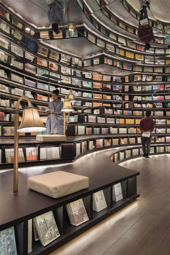A Bookstore Covering The Space Of More Than 1000 Sq. M. Was Opened In Hangzhou, China