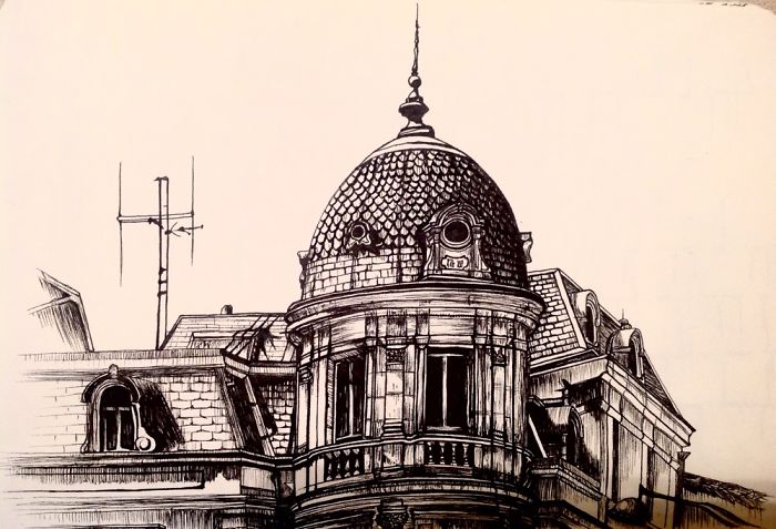 I Create Detailed Drawings Of Architecture