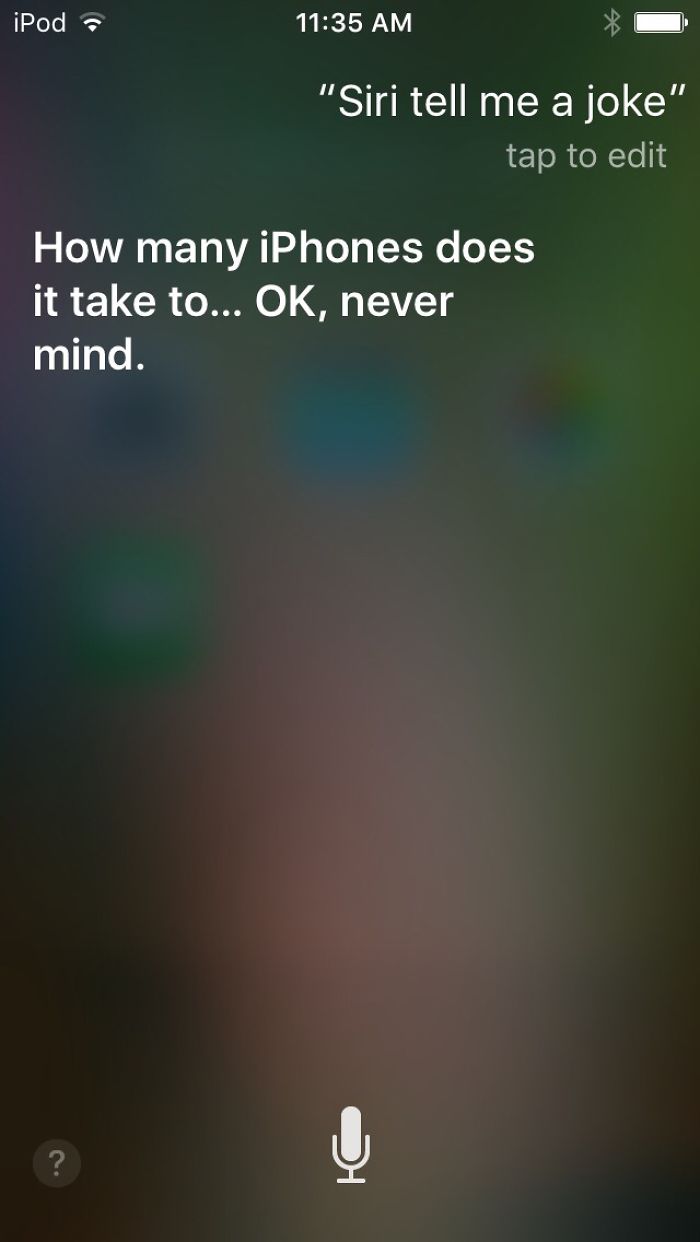 So I Asked Siri Some Questions...