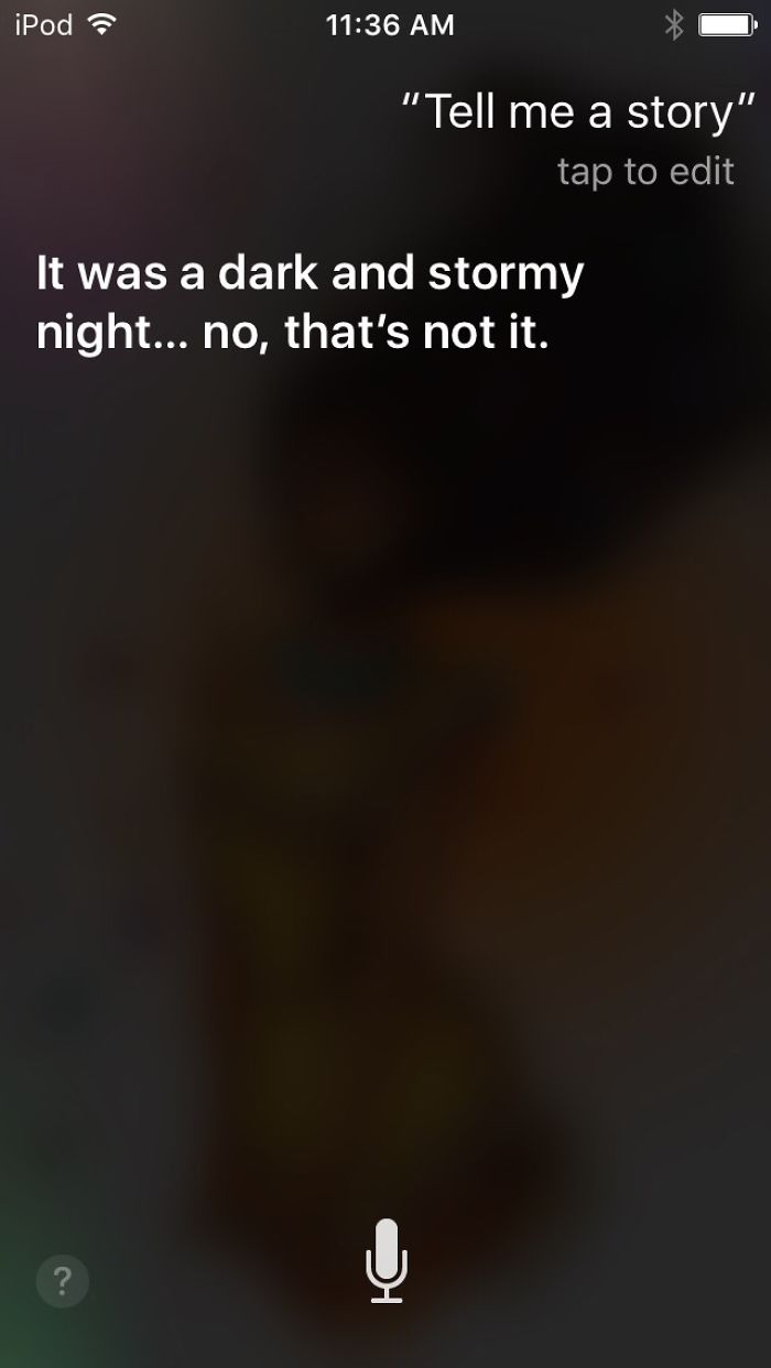 So I Asked Siri Some Questions...