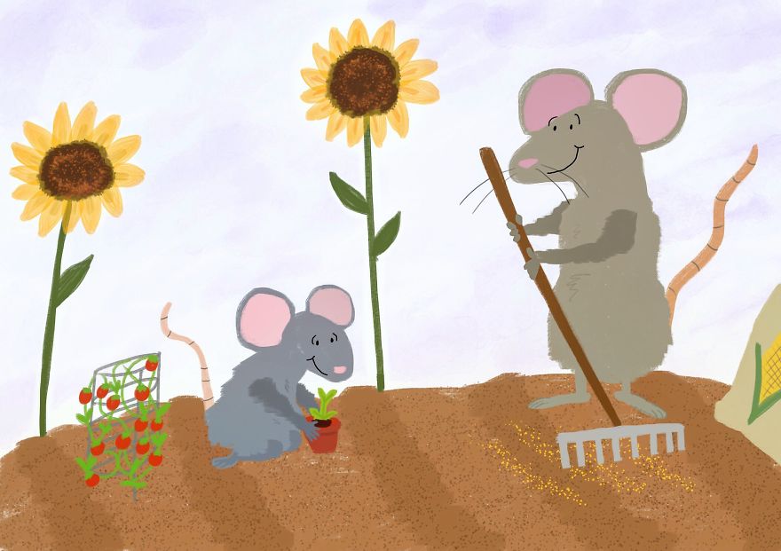 Pip And Squeak Plant A Community Garden!