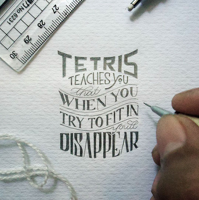 Tiny Letters Tell Brutally Honest Truth And Inspire To Be Yourself