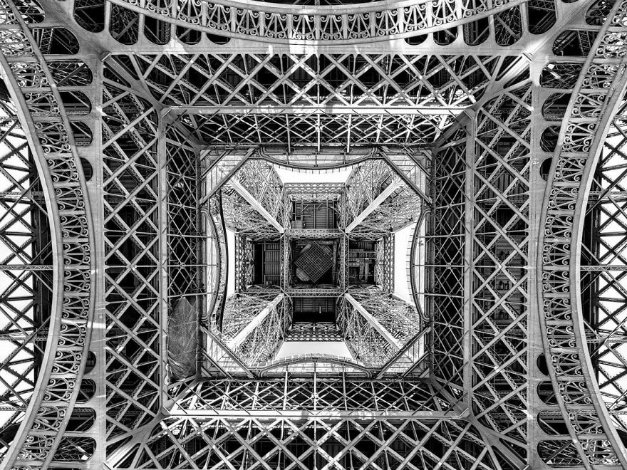 Beneath The Eiffel Tower, France