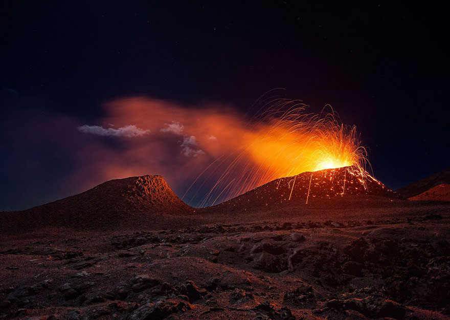 La Fournaise Volcano, Réunion Island