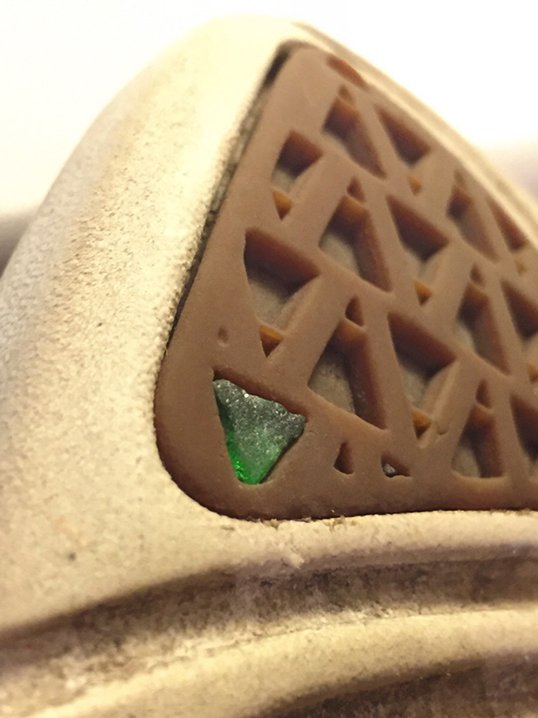Found A Perfectly Shaped Piece Of Glass In The Sole Of My Shoe