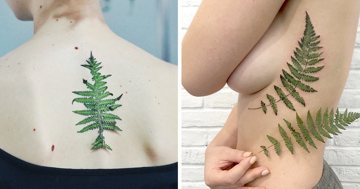 45 Beautiful Plant Tattoo Ideas  Balcony Garden Web
