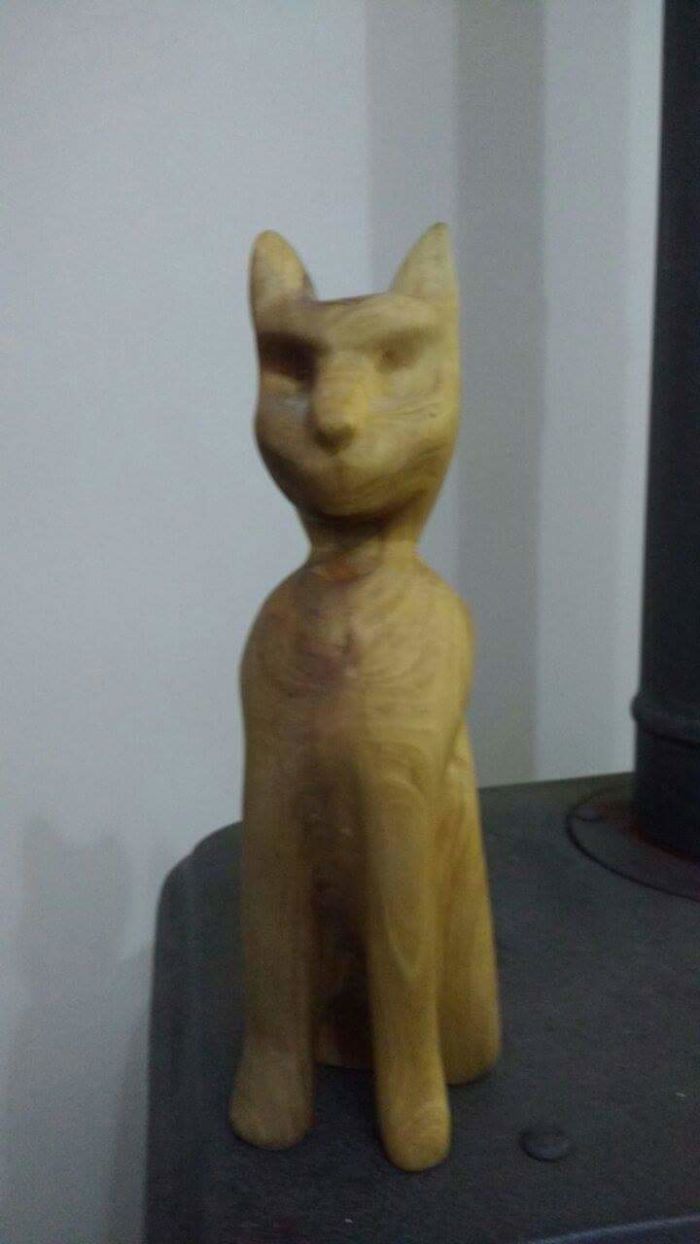 Cat (olive Wood)